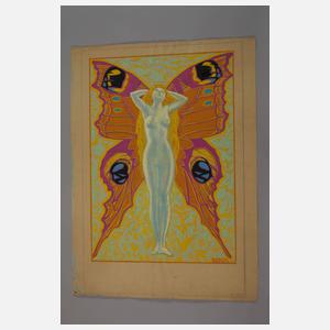 Walther Gasch, Schmetterlingsfrau