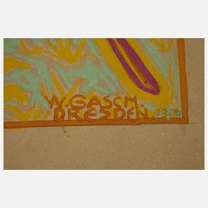 Walther Gasch, Schmetterlingsfrau