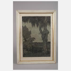 Richard Grimm-Sachsenberg, Frühlingslandschaft