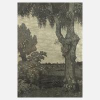 Richard Grimm-Sachsenberg, Frühlingslandschaft111