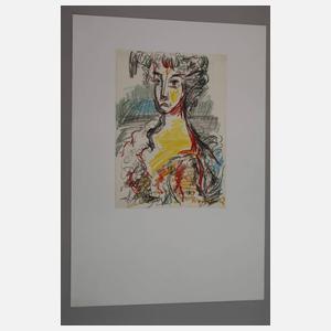 Prof. Ernst Hassebrauk, Damenportrait