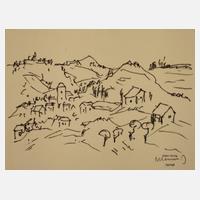 Albert Hennig, Dorf im Gebirge111