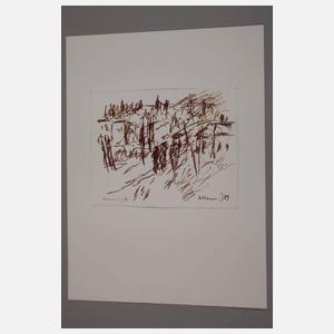 Albert Hennig, Passanten auf der Landstraße