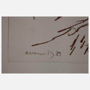 Albert Hennig, Passanten auf der Landstraße