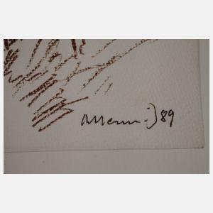 Albert Hennig, Passanten auf der Landstraße