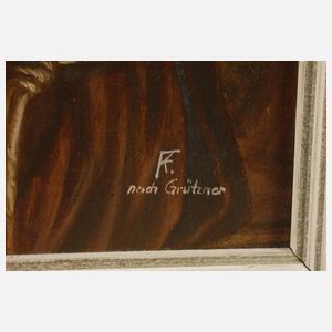 Klaus Frister, "Starker Tabak" nach Grützner