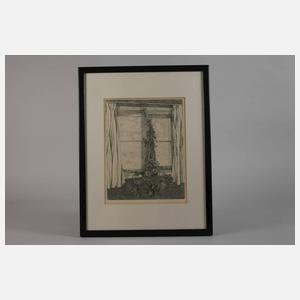 Ursula Mattheuer-Neustädt, "Strohblumen am Fenster"