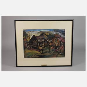 Diethard Mey, "Bauerngut im Herbst"