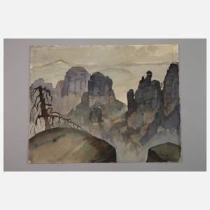 Käthe Mickwausch, Partie in der Sächsische Schweiz