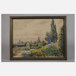 Rudolf Poeschmann, Sommertag in Dresden