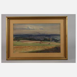 Albin Schlehahn, Blick auf Plauen