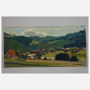 Johannes Wagner, Zwei Landschaften