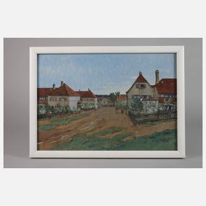 Fritz Beckert, Straßenansicht Hellerau