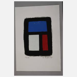 Bernd Hahn, "Blau, Weiß und Rot"