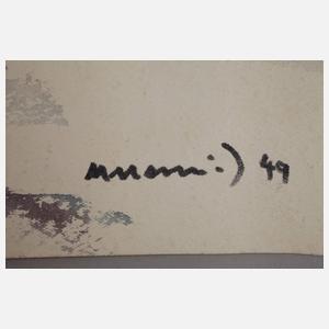 Albert Hennig, Gehöft im Winter