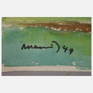 Albert Hennig, Gehöft im Winter