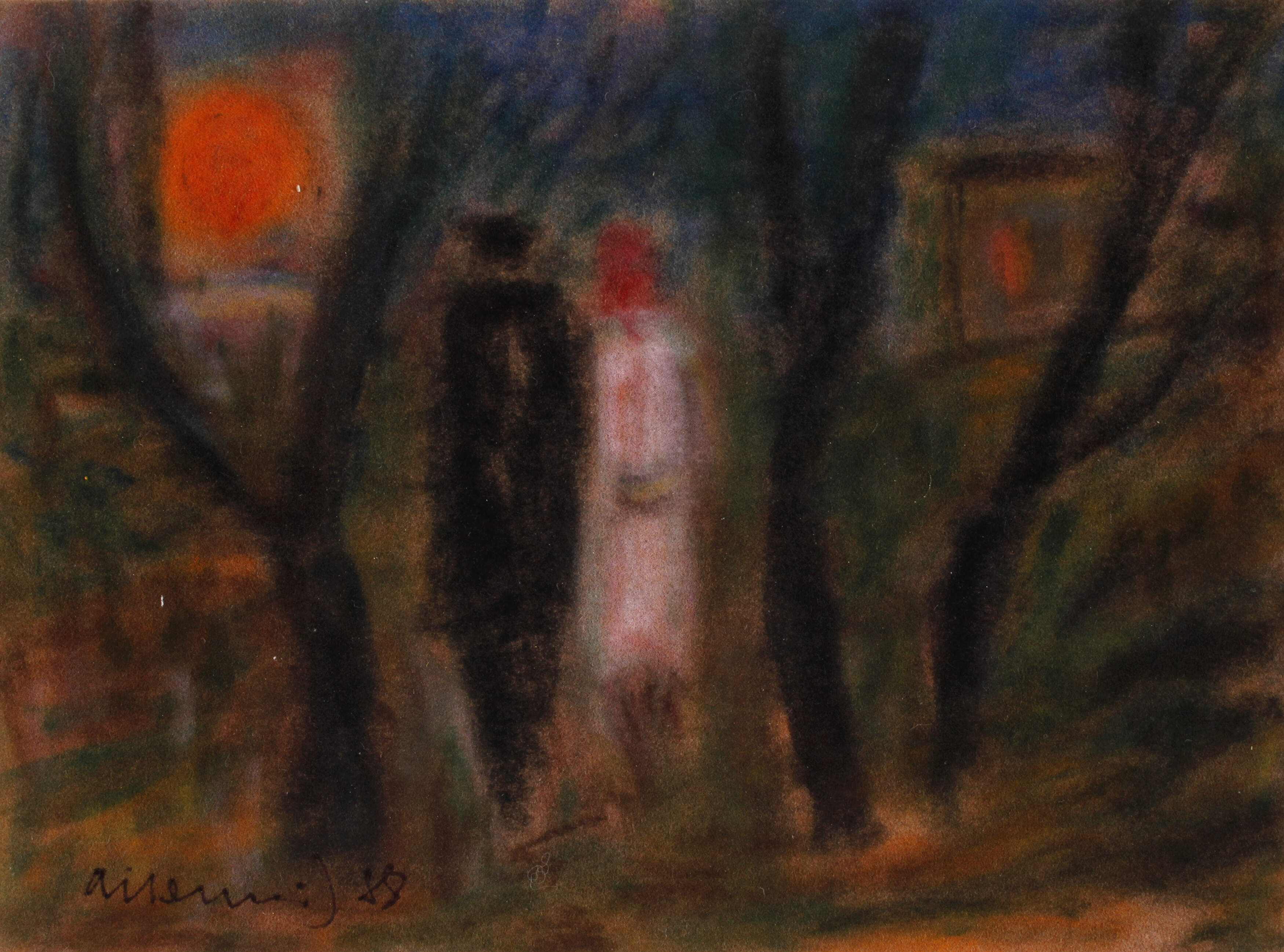 Albert Hennig, Paar am Abend