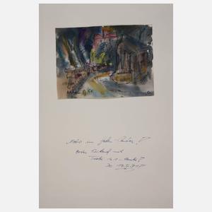 Albert Hennig, Abendliche Straßenszene