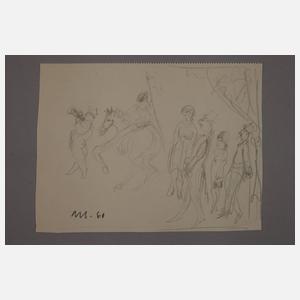 Albert Hennig, Zwei Studienblätter