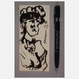 Albert Hennig, Portrait einer Dame