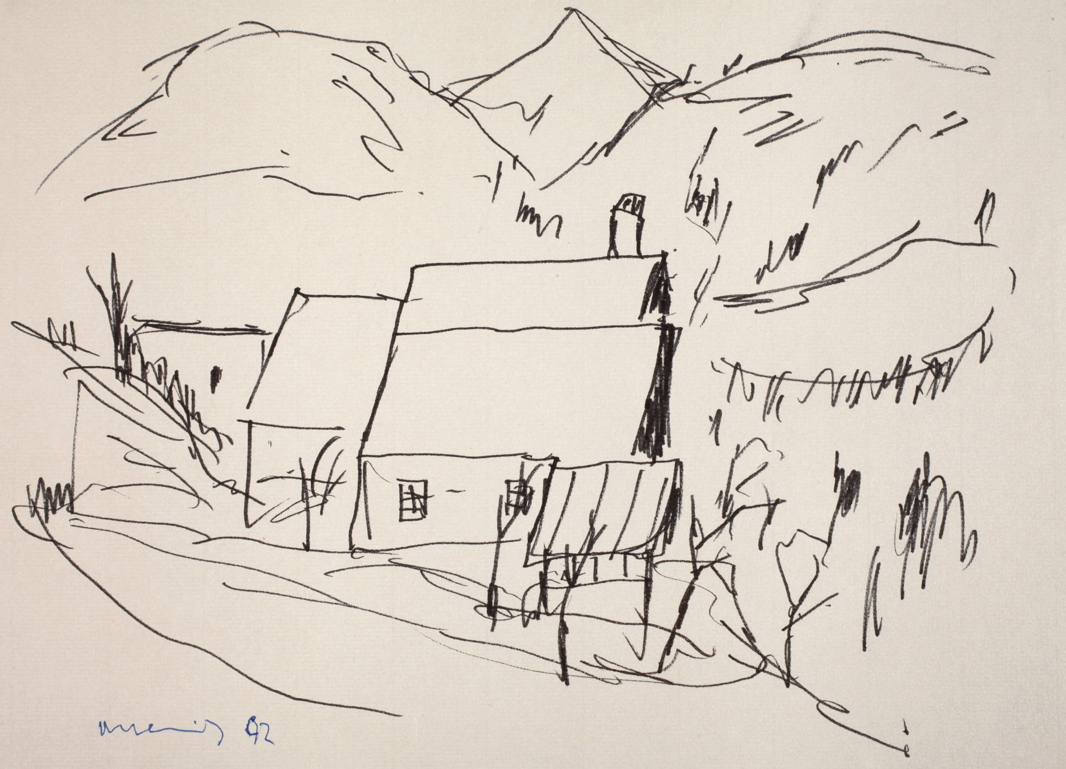 Albert Hennig, Häuser im Gebirge