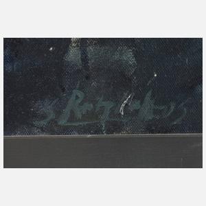 Prof. Siegfried Ratzlaff, "Bäume im Schlosspark Machern III"