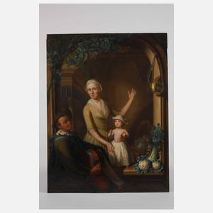 Nicolaas Reyers, Gemüsehändlerin mit Musikant