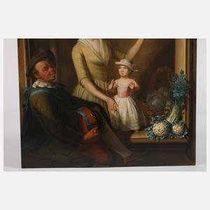 Nicolaas Reyers, Gemüsehändlerin mit Musikant