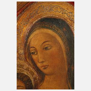 Madonnenbildnis in alter Manier