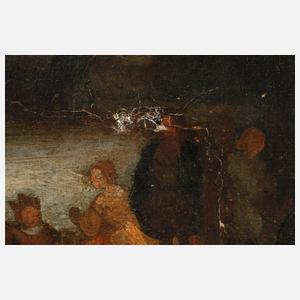 Barocke Gesellschaft im Freien