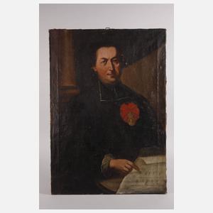 Portrait des Priesters Ungricht (Charvatce bei Prag)