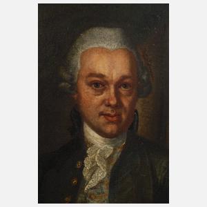 Portrait des Christian Ludwig von Hagedorn