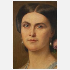 Elegantes Damenportrait