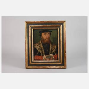 Spätgotisches Herrenportrait