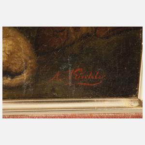 Liebespaar mit Schafen und Ziegen