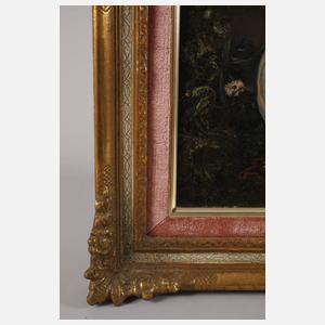 Liebespaar mit Schafen und Ziegen