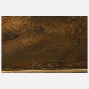 Albrecht Adam, Der Brand von Moskau 1812