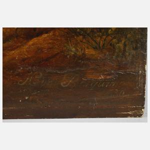 H. van Bergum, Flusslandschaft