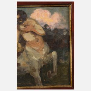 Prof. Arnold Böcklin, attr., "Entführung"