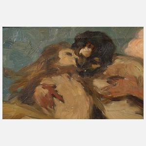 Prof. Arnold Böcklin, attr., "Entführung"