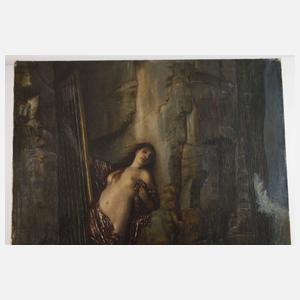 nach Prof. Arnold Böcklin "Die Meeresbrandung"