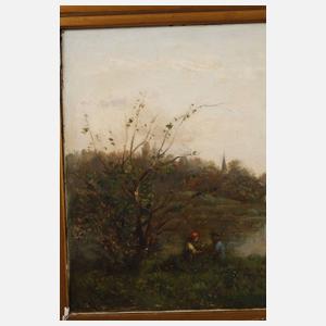 Seelandschaft in der Nachfolge von Corot