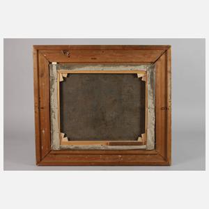 Ad. de Coursy, Gebirgslandschaft mit Sturzbach