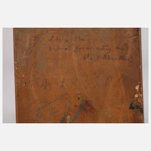 Prof. Paul Hoecker, attr., Frau im Kerzenschein