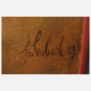 Prof. Franz von Lenbach, Frau von Poschinger