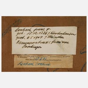 Prof. Franz von Lenbach, Frau von Poschinger