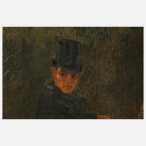 Franz Lotte, "Das unterbrochene Duell" nach Garnelo