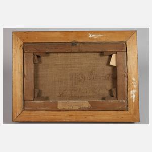 Ludwig Menke, Schloss in Detmold am Abend