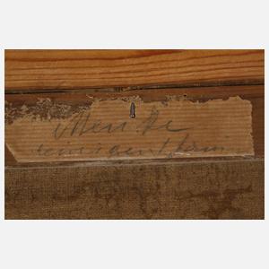 Ludwig Menke, Schloss in Detmold am Abend