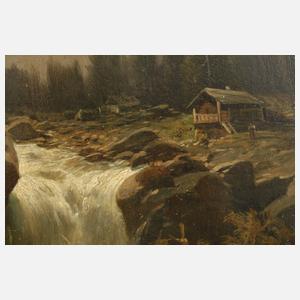 Anton Pick, Paar Gebirgslandschaften